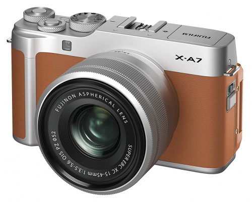 Fujifilm X-A7 | vista frontal
