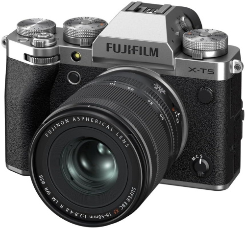 Fujifilm X-T5 | vista frontal