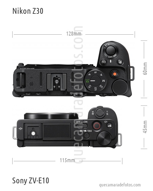Nikon Z30 vs Sony ZV-E10