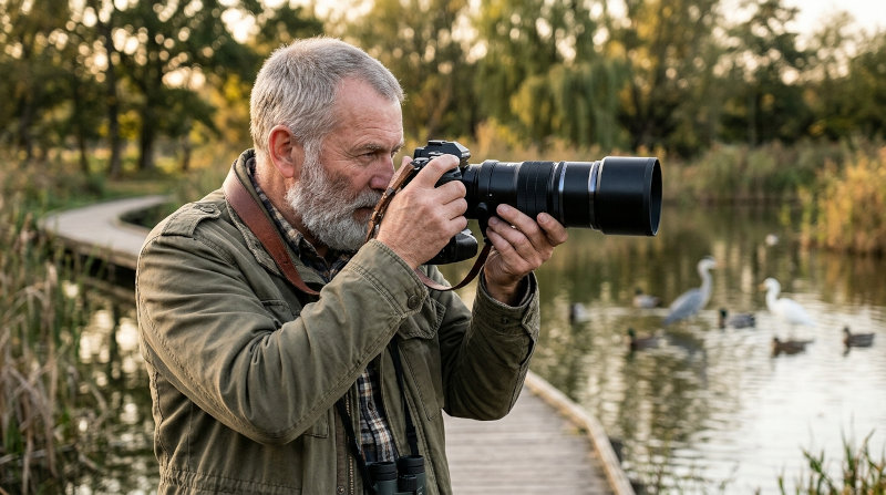 Cámaras para fotografía de aves